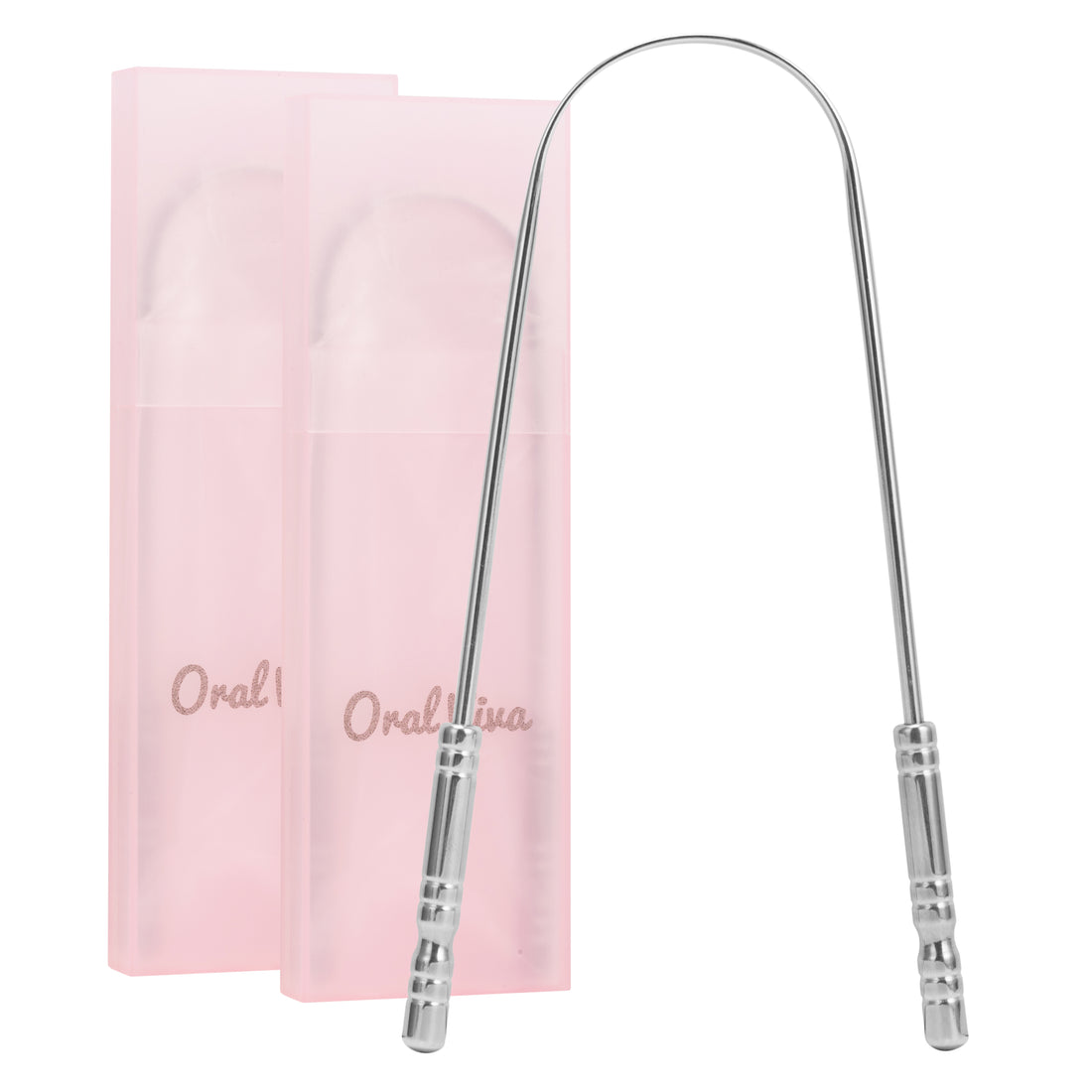 Oral Viva Stainless Steal Tongue Scraper